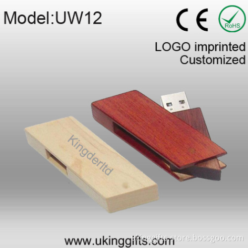Wooden USB Bamboo USB Flash Pen Drive for Engraving Logo